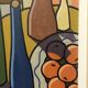 Oil painting on canvas still life by Franco Prayer (1924) 90 x 50 cm