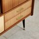 East German sideboard/glass cabinet from the 1960s