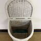 Rattan laundry basket