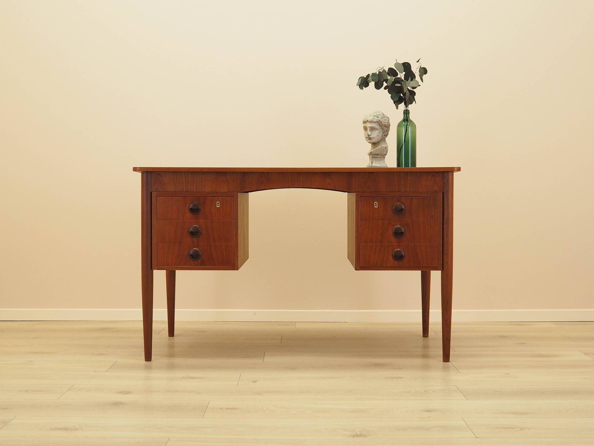 Teak desk, Danish design, 1970s, made in Denmark