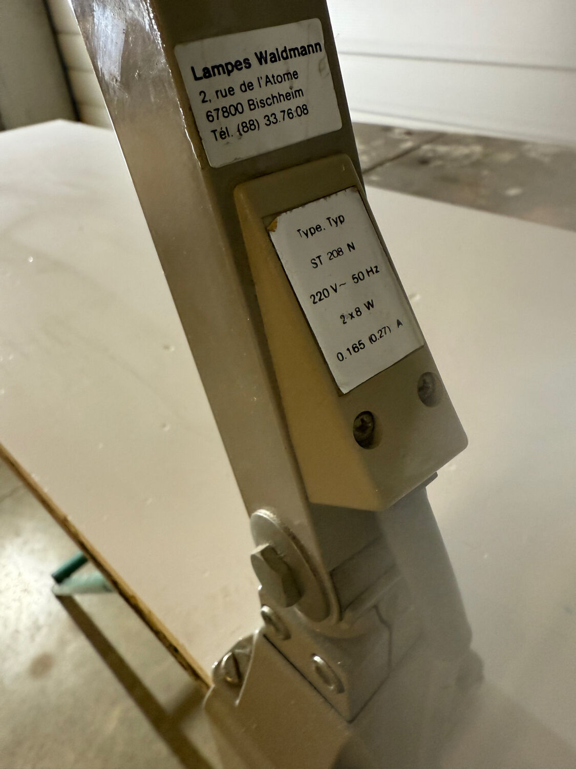 Waldmann work or desk lamp