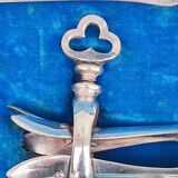 Ensemble de rôtisserie à découper en argent sterling