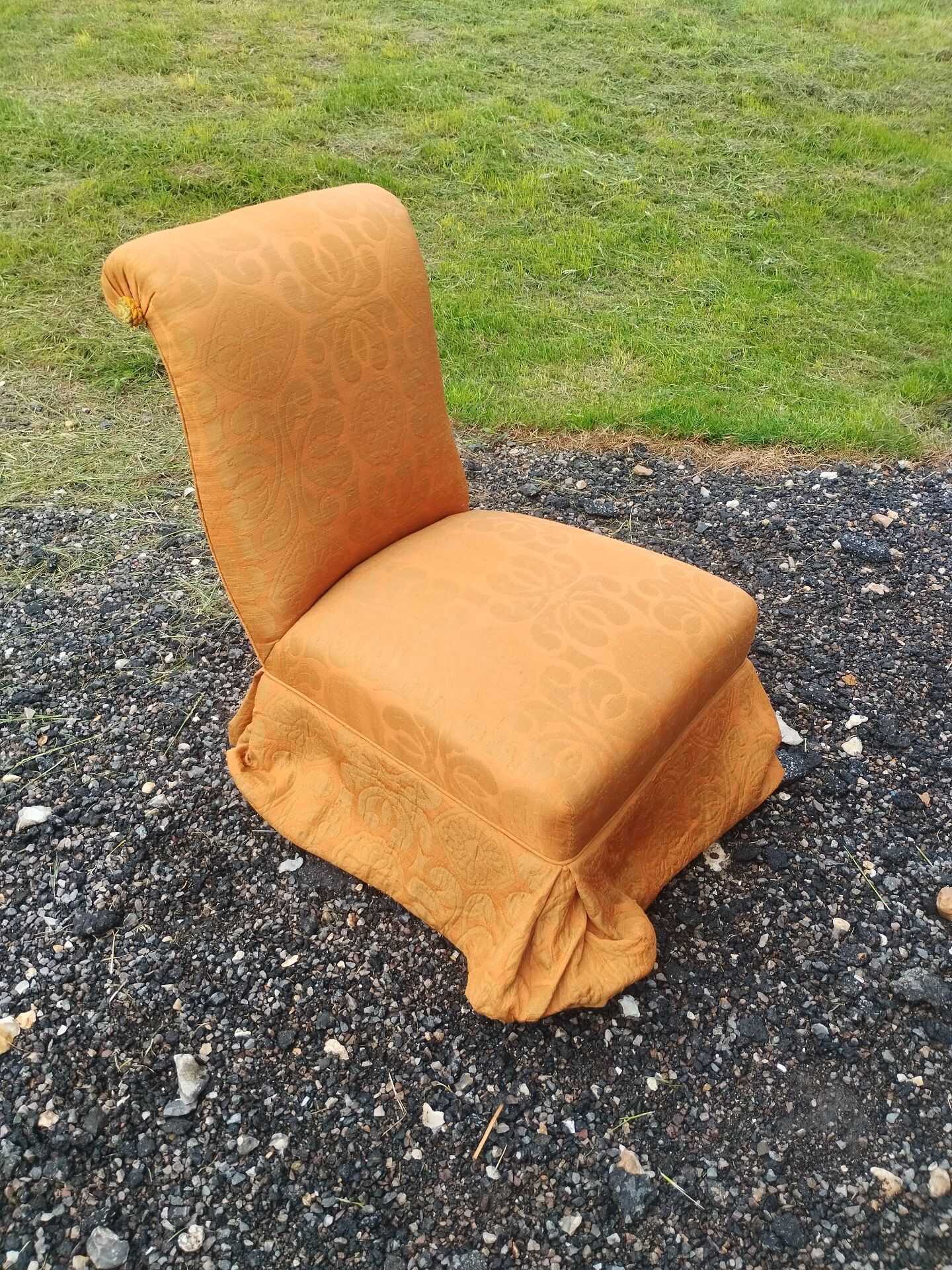 Armchair from the Napoleonic III era, Louis XVI style.