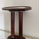 Art Deco wooden pedestal table