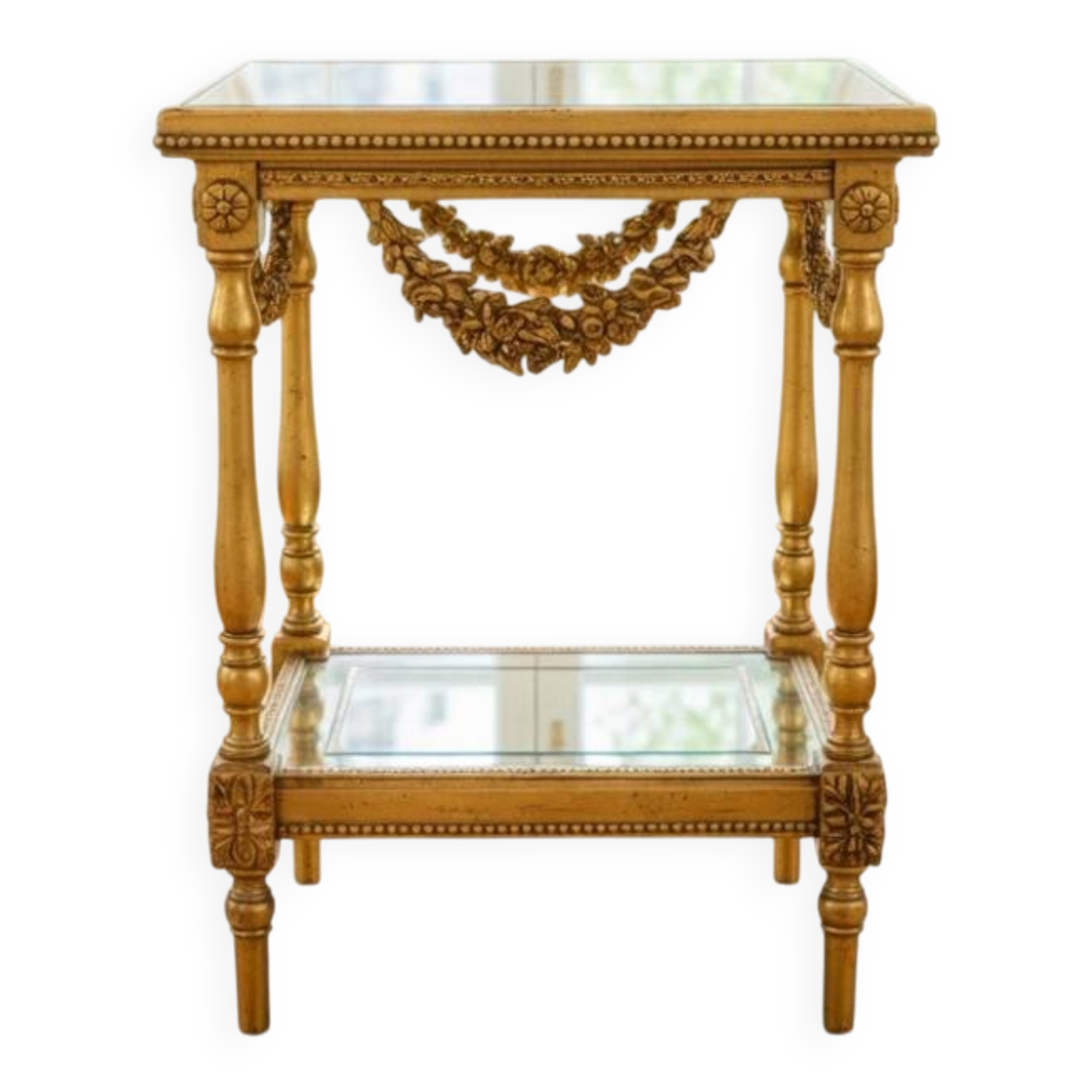 Antique table from around 1900, France.