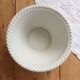 Vintage cache-pot in porcelain from Paris with a wild strawberry pattern.