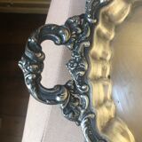 Silver metal top