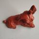Chien en terre cuite