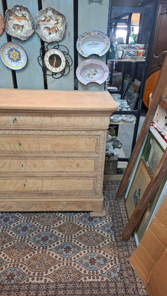 Commode époque Louis philippe chêne