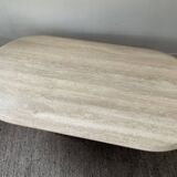 Vintage coffee table in travertine 70s