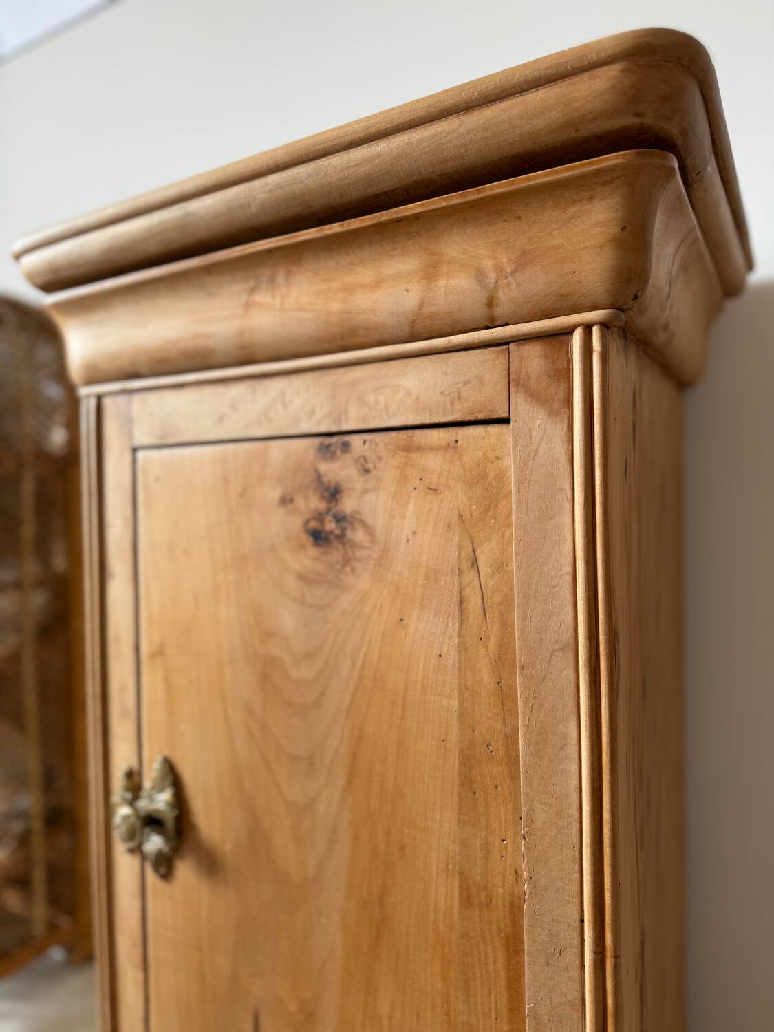 Old small jam cupboard or period bedside cabinet