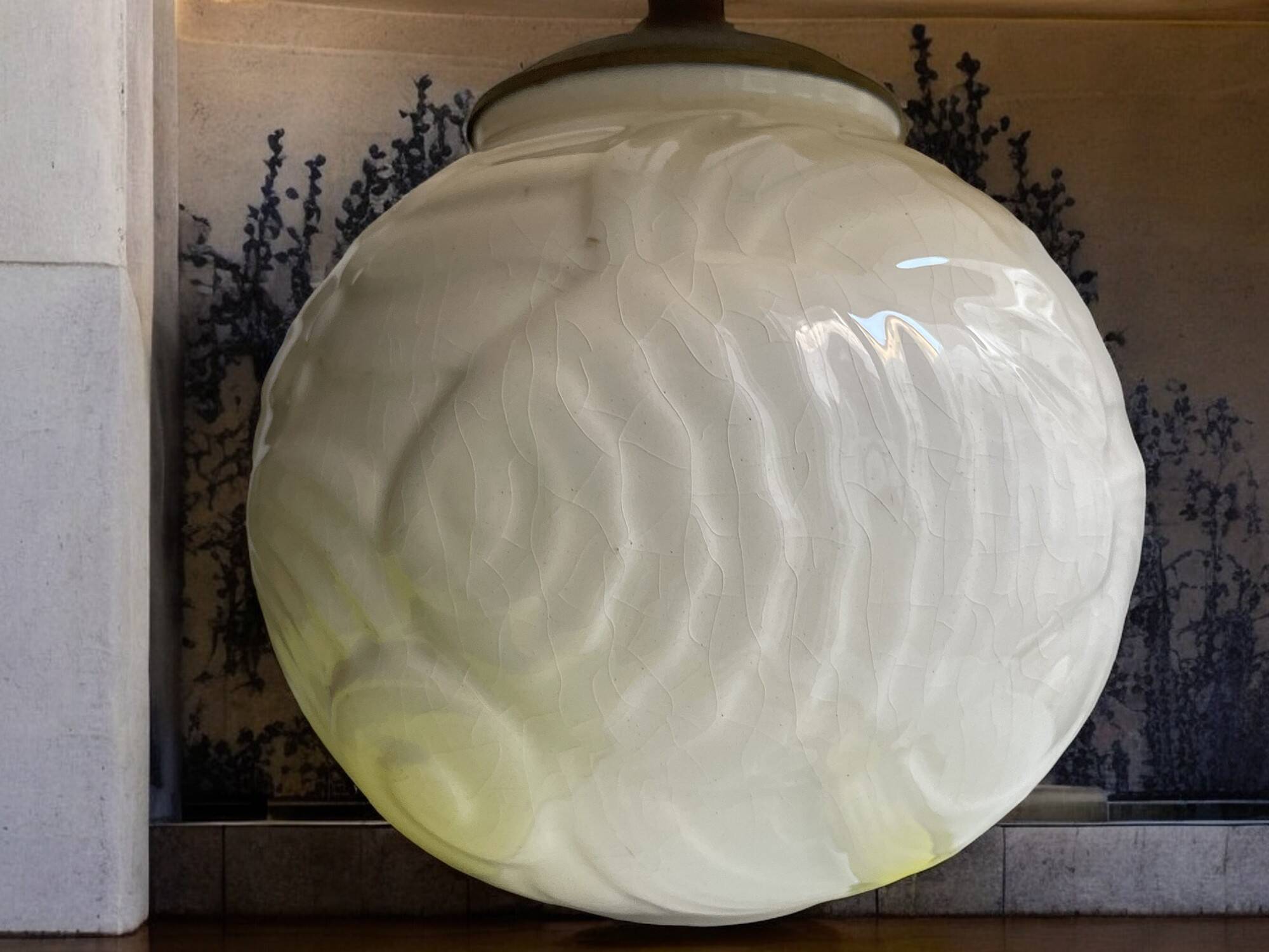 Ceramic table lamp 1970s by Sacavem