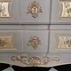 Commode Vintage vieux rose