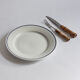 Set of six dessert plates - Faïencerie de Gien - Vintage