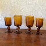 Set of Biot stemmed glasses