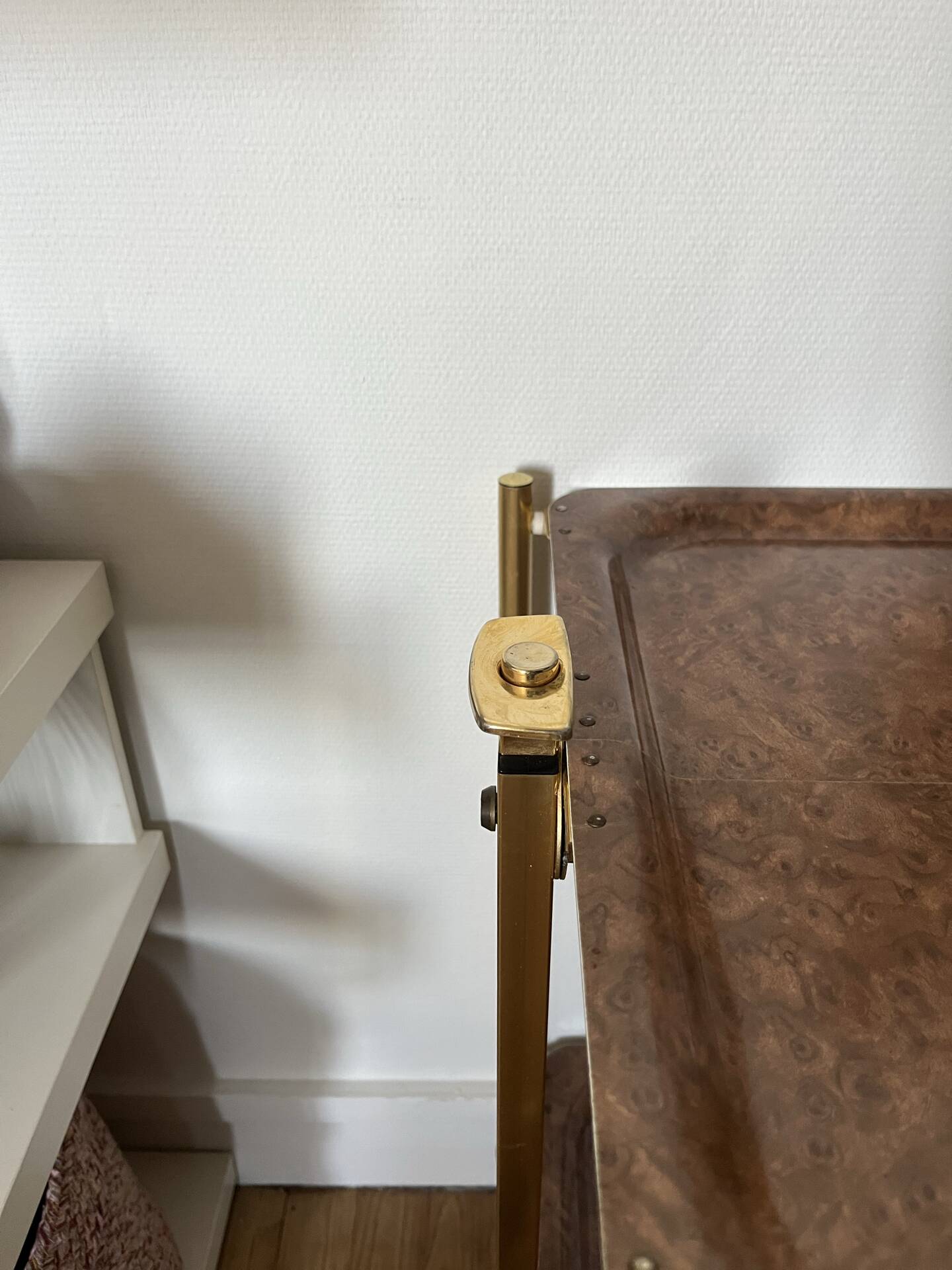 Folding serving table Platax in superb vintage condition.