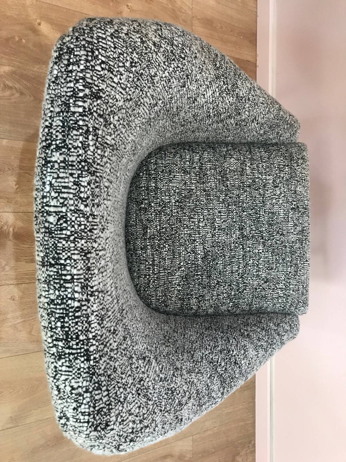 Restored vintage armchair