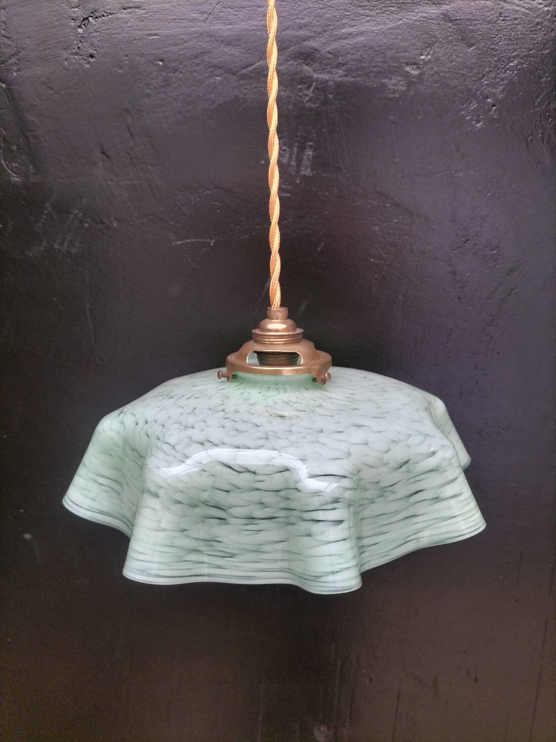 Clichy glass pendant light