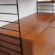 1960s wall unit teak Nisse Strinning, with secretary