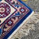 Chinese Sinkiang rug in burgundy handmade wool 200x300cm from 1970