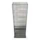 Glass CD rack
