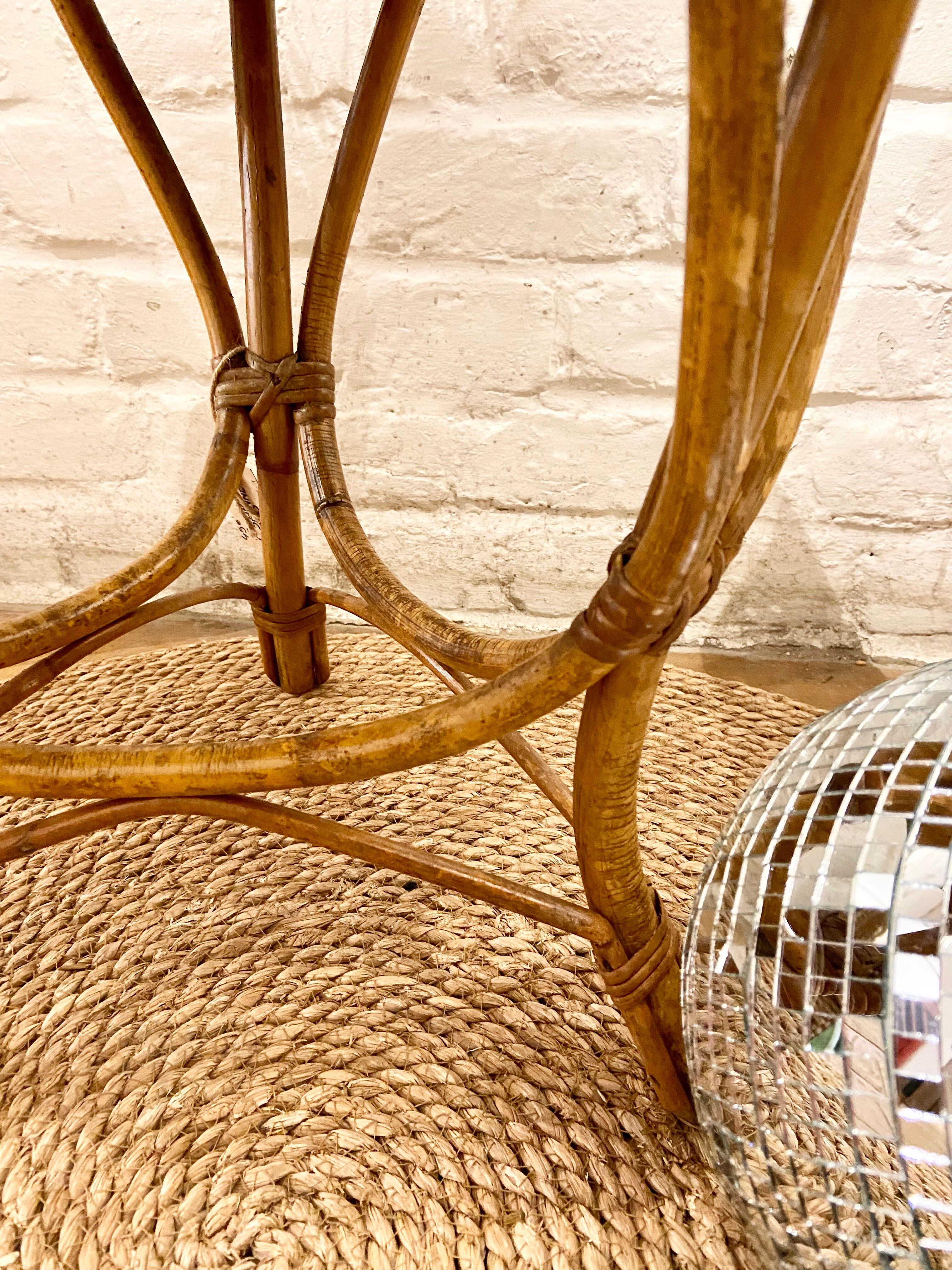 Rattan table