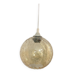 suspension globe vintage - verre