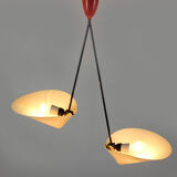 Model 1210 Ceiling Lamp by Josef Hurka for Napako, 1960s