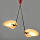 Model 1210 Ceiling Lamp by Josef Hurka for Napako, 1960s