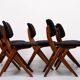 Chaises de salle à manger hollandaises Louis par Van Teeffelen pour Wébé, 1959, lot de 8