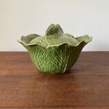 Tureen and mustard cabbage in Portuguese slurry