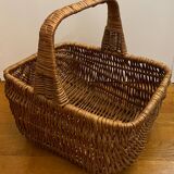 Vintage wicker basket