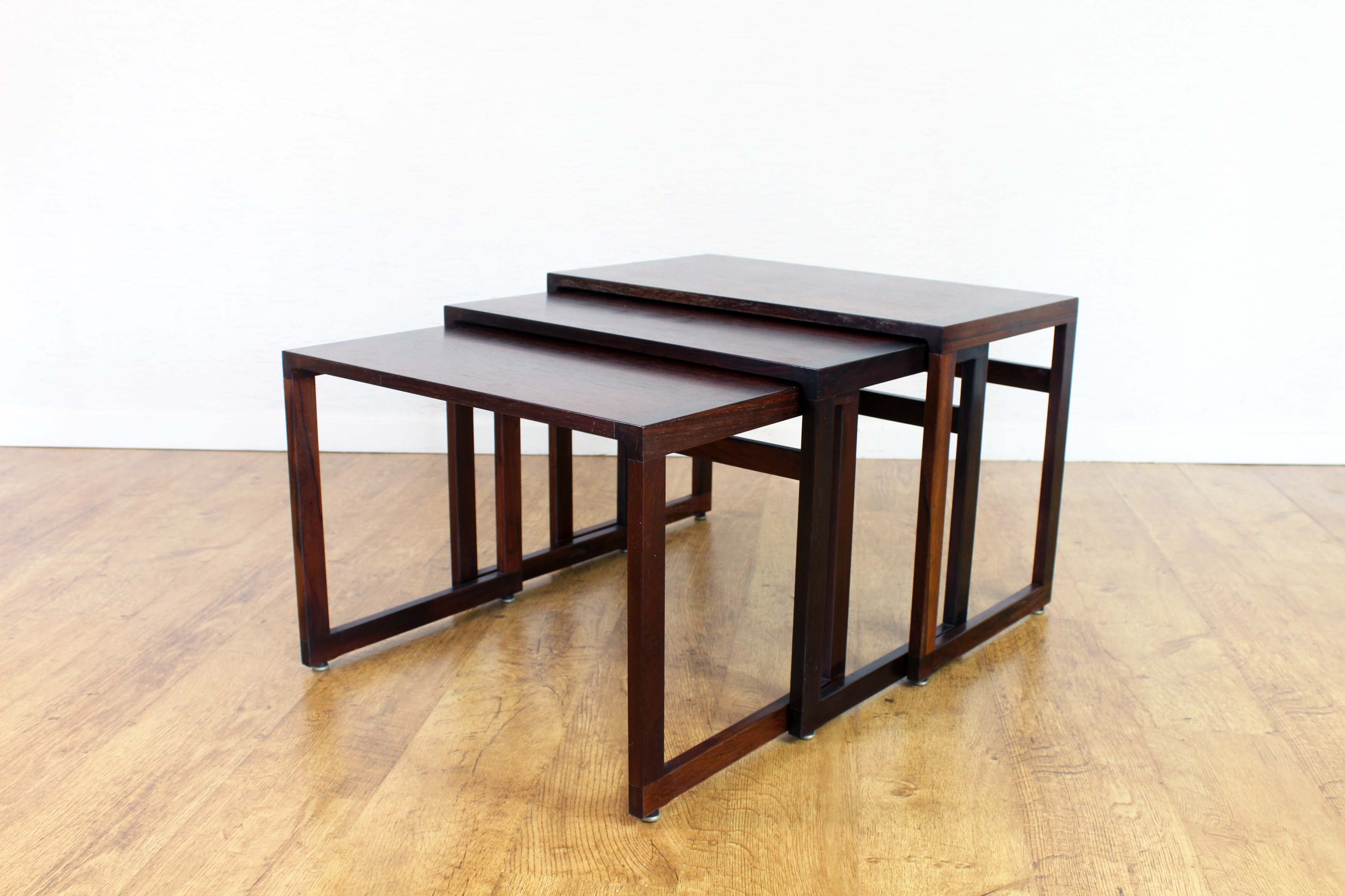 Rosewood nesting tables