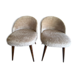 Vintage moumoute chairs