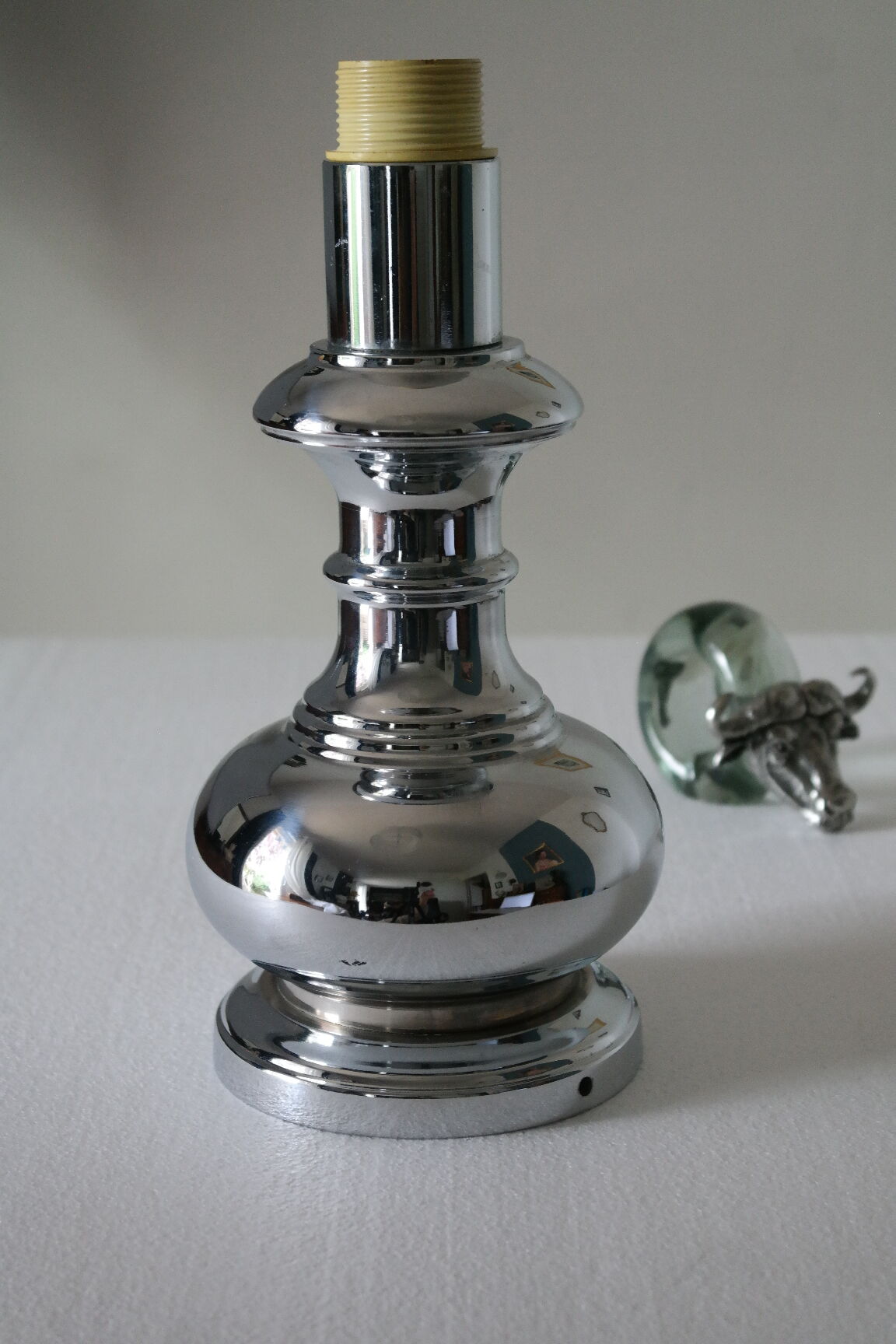 Chrome lamp foot 60/70