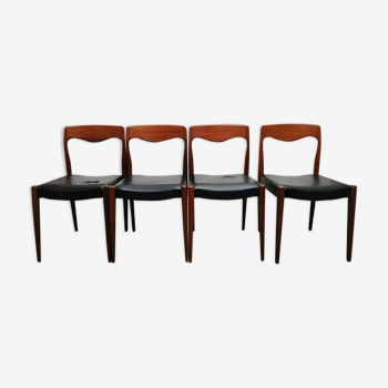 4 chaises par Niels Otto Moller