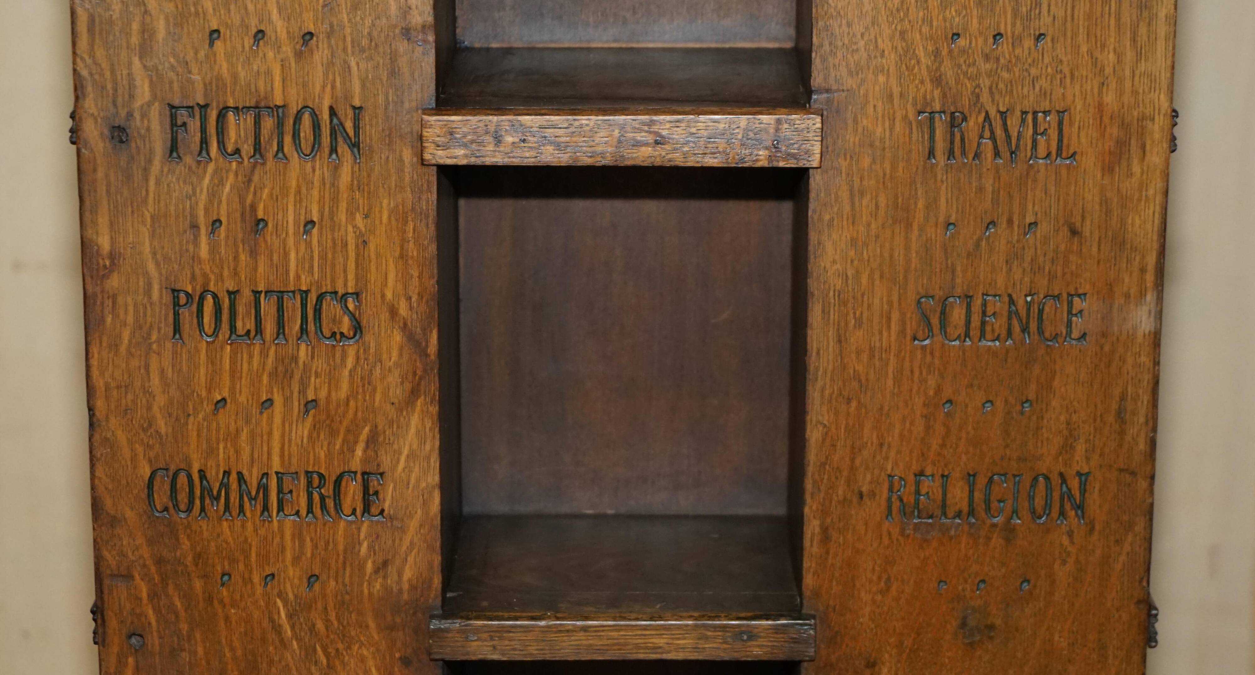 Antique rotating bookcase by Seymour Easton 1859-1916