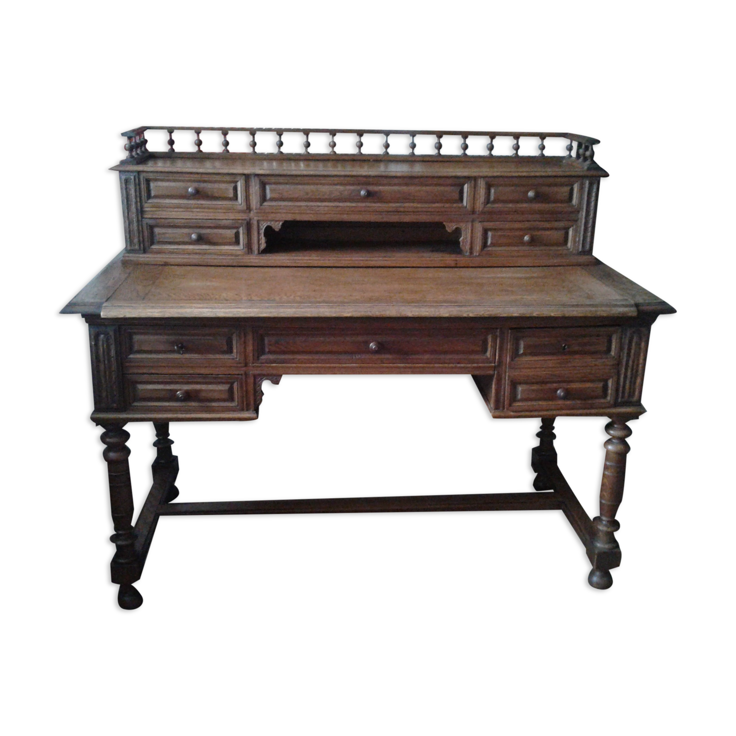 Oak desk
