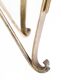 Pair of vintage brass and blue velvet feet rest