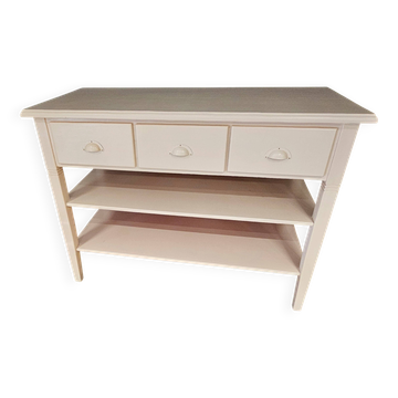 Commode rose poudrée