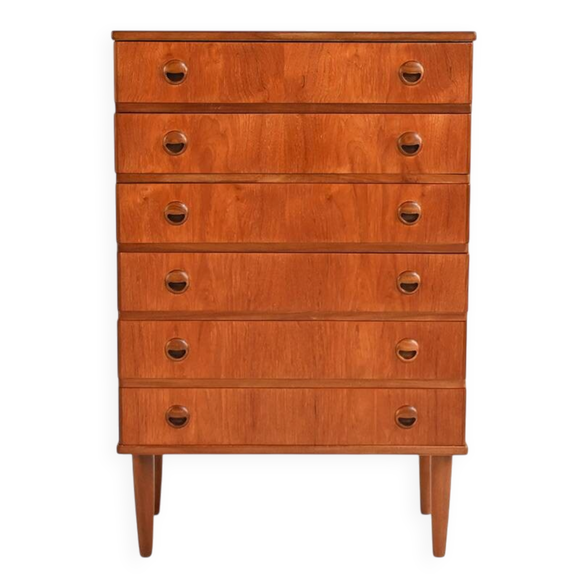 Danish Teak Chest of Drawers, 1960s