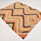 6x7 Faded Orange Area Handknotted Kilim Rug,