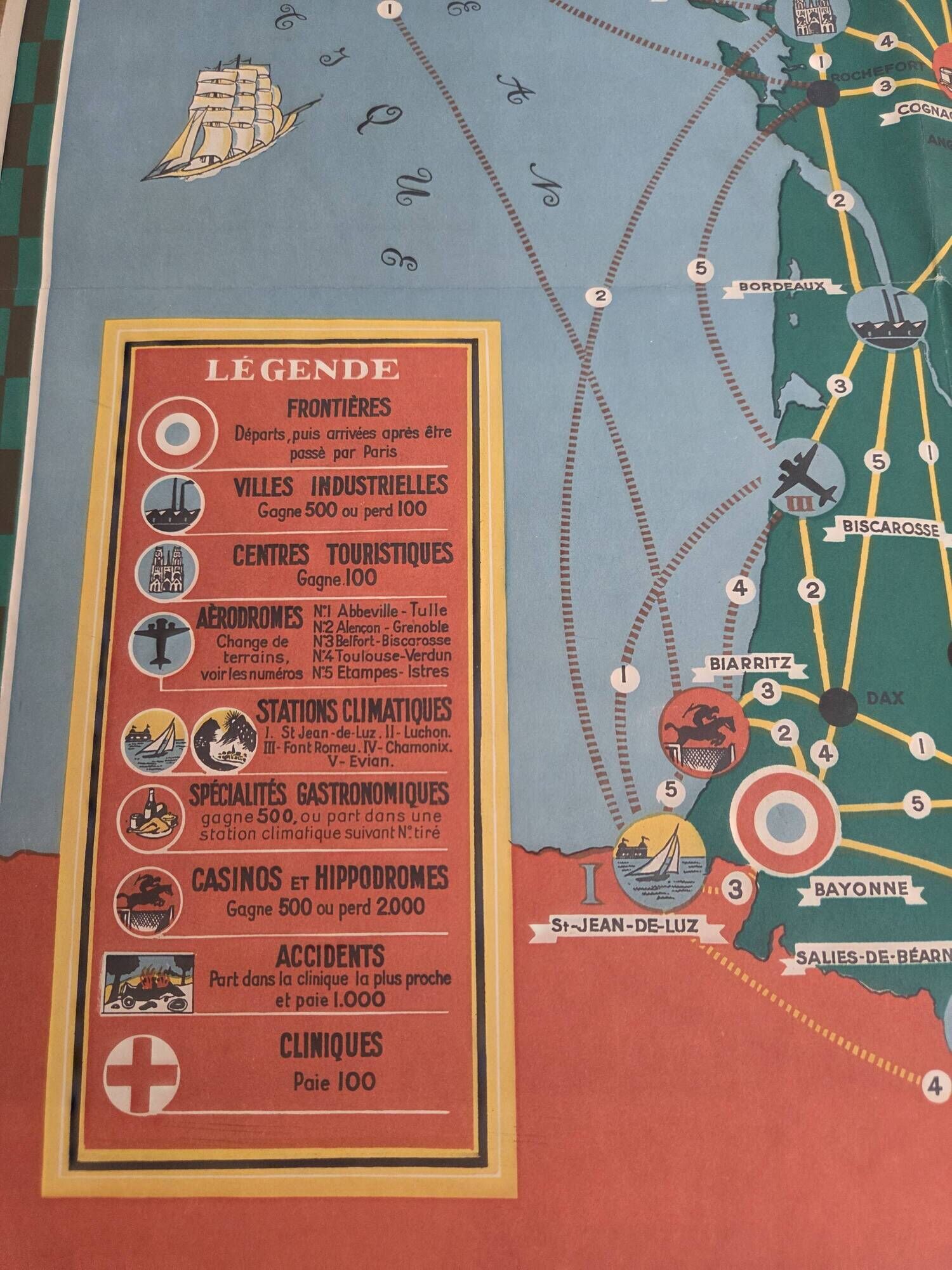 Vintage Board Game "Satarallye"
