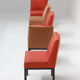 Set of six Jules Wabbes 'Louise' dining chairs for Bulo