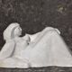 French school (monogrammed MB), Reclining nude woman (circa 1950)