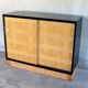 Buffet 1950 signed, lacquered black and sycamore