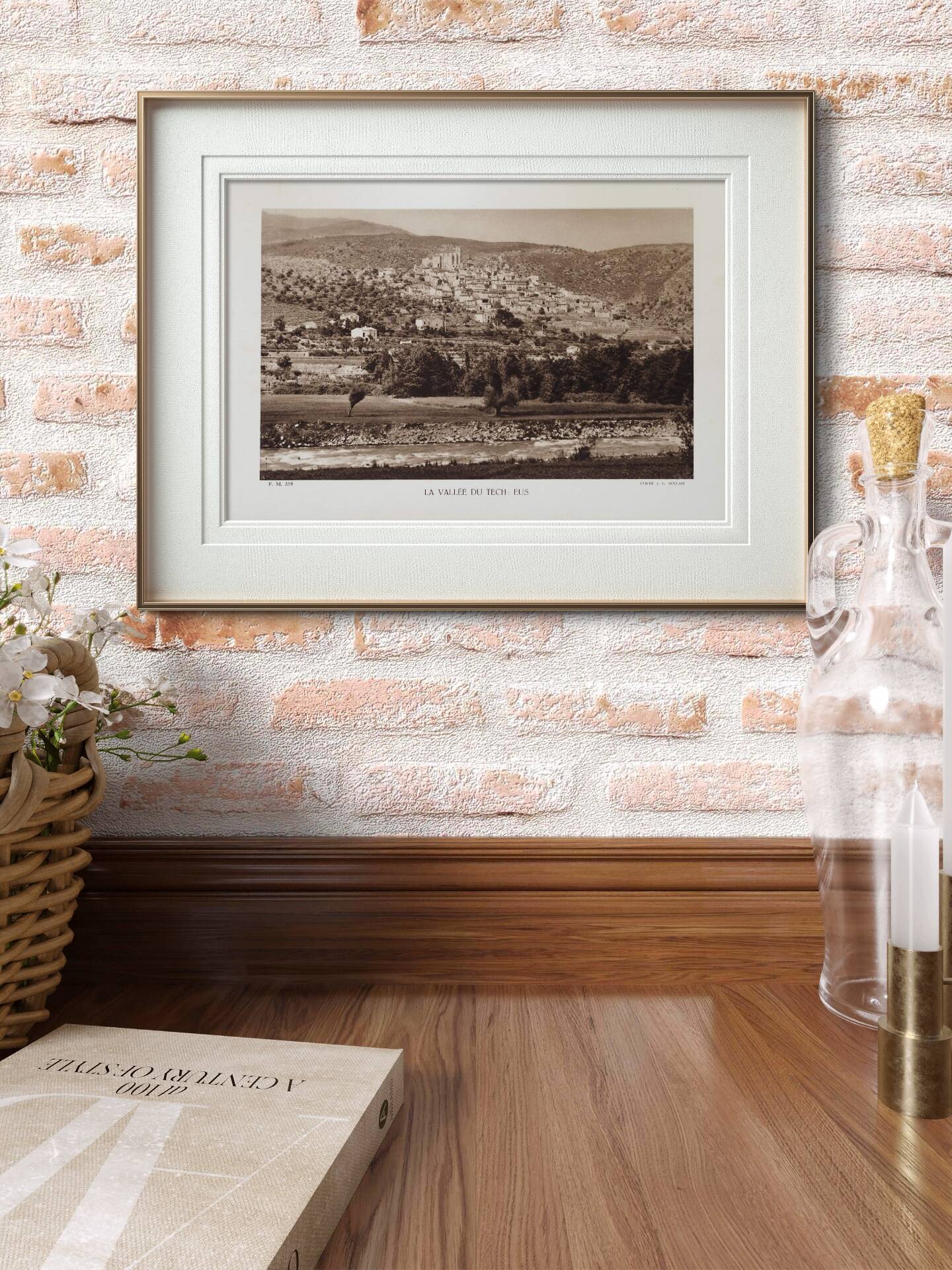 Photo ancienne d'Eus - Pyrénées-Orientales - 1935
