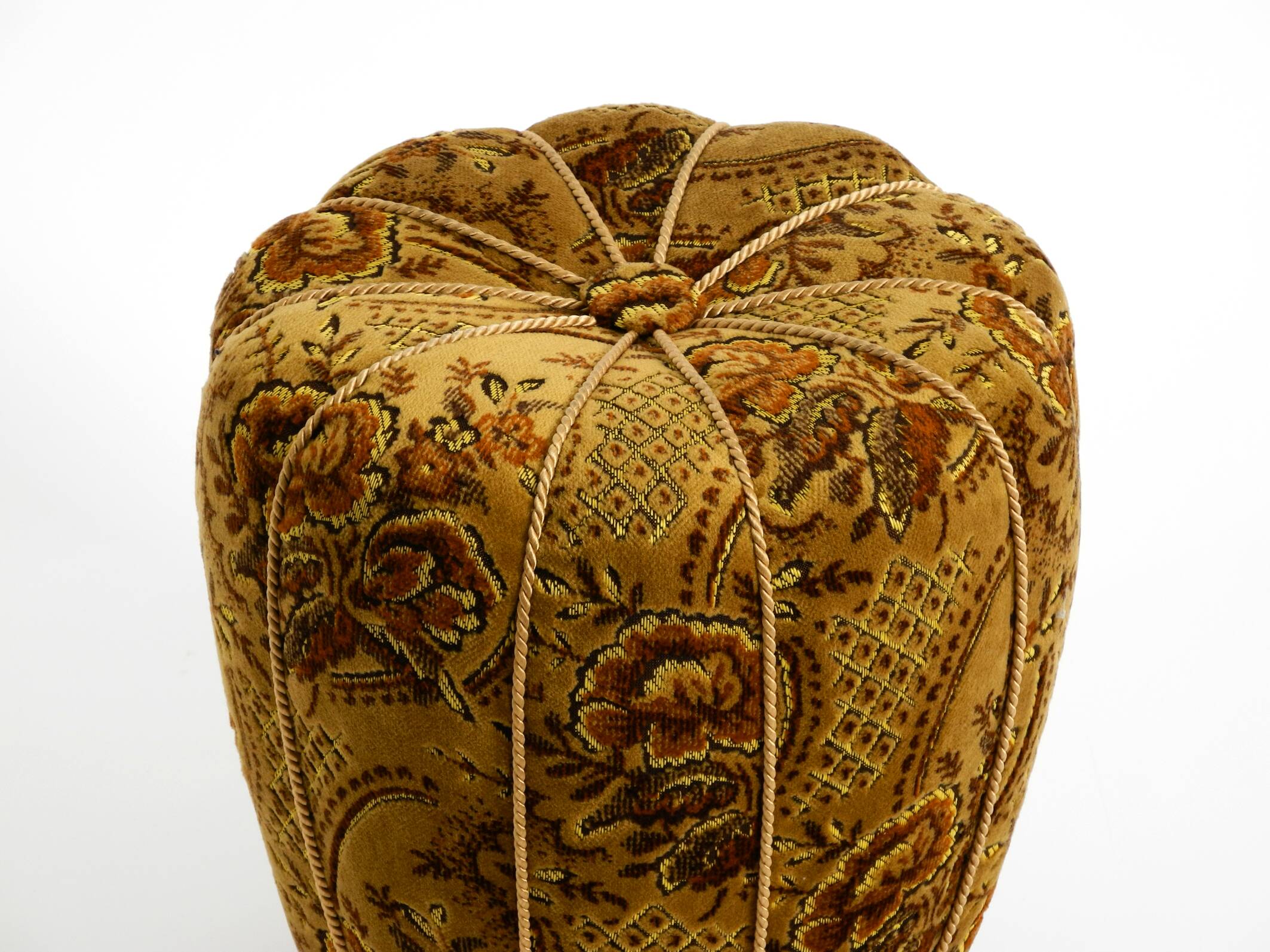 Original Pouf Stool by Jindrich Halabala from 1958 | Art Deco Bauhaus