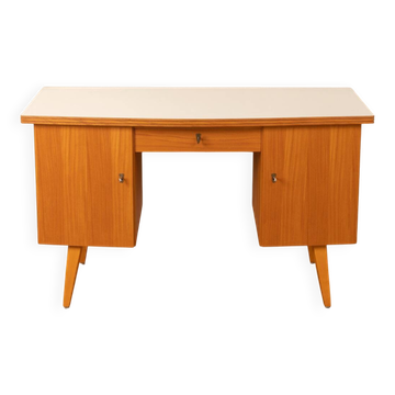 Freestanding Wooden Desk, 1950s