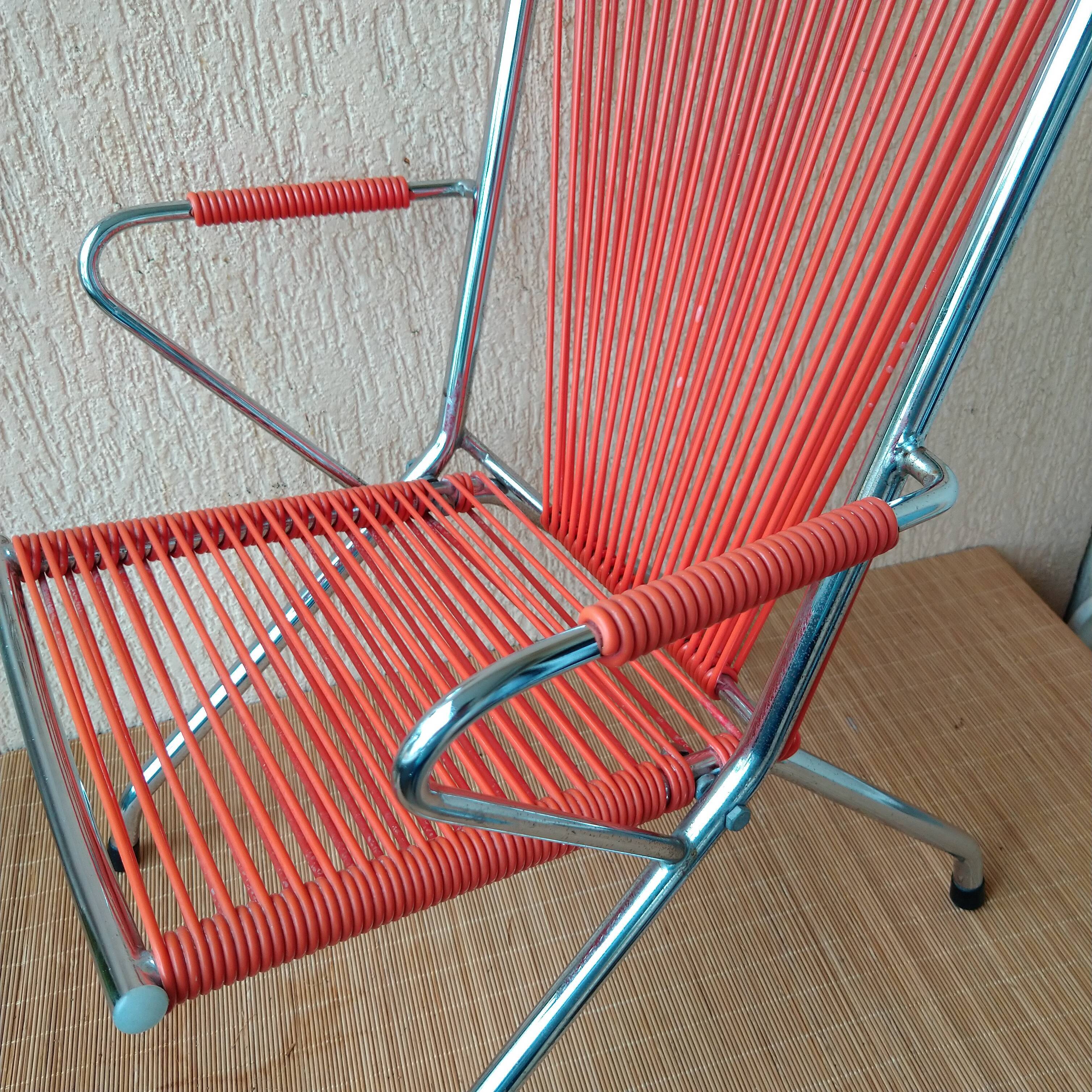 Fauteuil enfant scoubidou